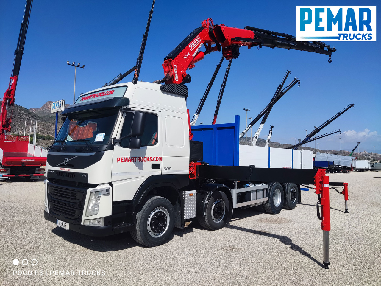 VOLVO FM 500 8X2 GRUA CAJA FIJA 32T - Nosturiauto: kuva VOLVO FM 500 8X2 GRUA CAJA FIJA 32T - Nosturiauto VOLVO FM 500 8X2 GRUA CAJA FIJA 32T - Nosturiauto: kuva VOLVO FM 500 8X2 GRUA CAJA FIJA 32T - Nosturiauto