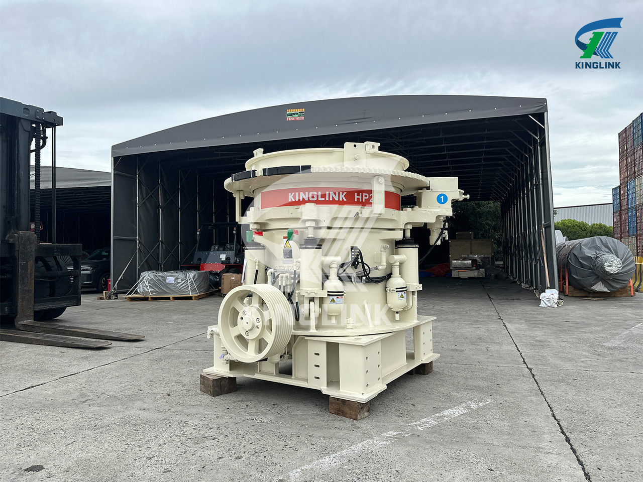 KINGLINK HP200 Cone Crusher - Kartiomurskain: kuva KINGLINK HP200 Cone Crusher - Kartiomurskain KINGLINK HP200 Cone Crusher - Kartiomurskain: kuva KINGLINK HP200 Cone Crusher - Kartiomurskain