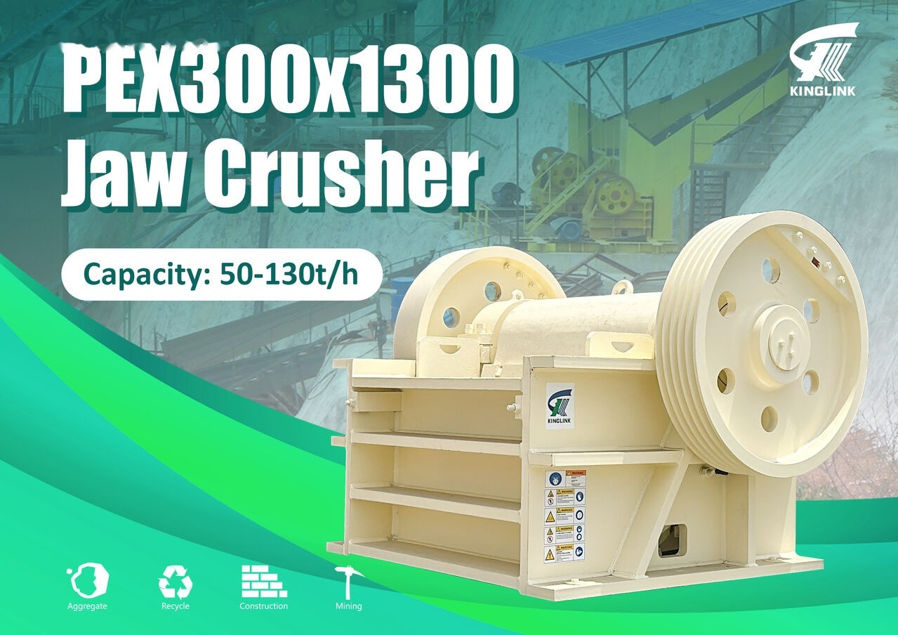 Kinglink PEX1251 | PEX300x1300 Secondary Stone Jaw Crusher - Leukamurskain: kuva Kinglink PEX1251 | PEX300x1300 Secondary Stone Jaw Crusher - Leukamurskain Kinglink PEX1251 | PEX300x1300 Secondary Stone Jaw Crusher - Leukamurskain: kuva Kinglink PEX1251 | PEX300x1300 Secondary Stone Jaw Crusher - Leukamurskain