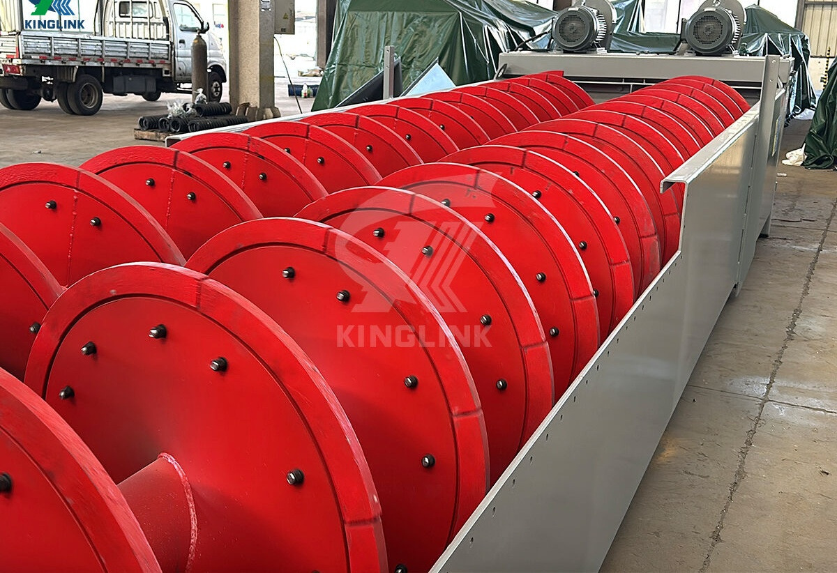 Kinglink PSST3625 Twin Shaft Sand Screw | Fine Material Washer - Seula: kuva Kinglink PSST3625 Twin Shaft Sand Screw | Fine Material Washer - Seula Kinglink PSST3625 Twin Shaft Sand Screw | Fine Material Washer - Seula: kuva Kinglink PSST3625 Twin Shaft Sand Screw | Fine Material Washer - Seula