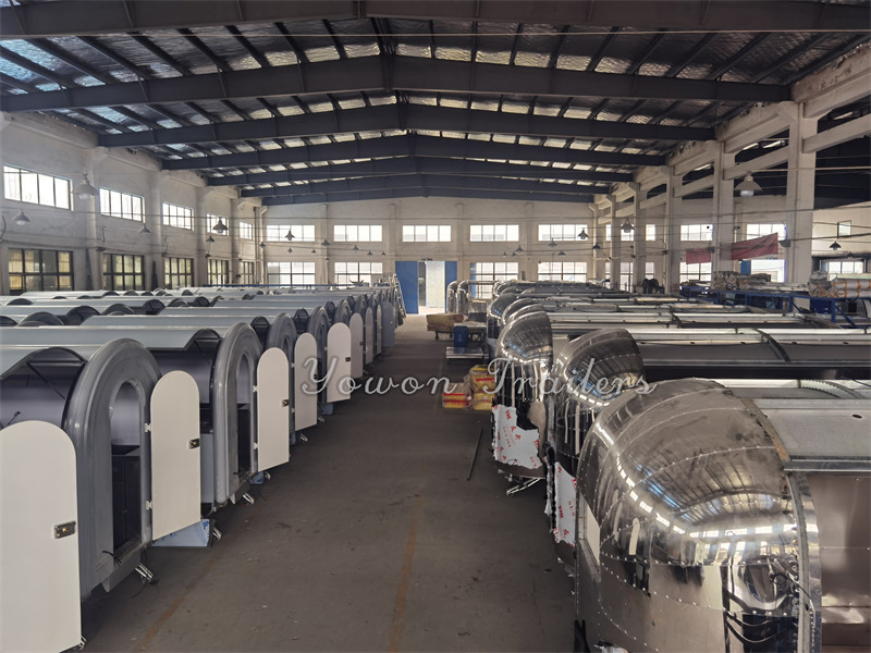 Uusi Myyntivaunu kuljetusta varten elintarvikkeet YOWON European standard food trailer with CE certificate: kuva Uusi Myyntivaunu kuljetusta varten elintarvikkeet YOWON European standard food trailer with CE certificate