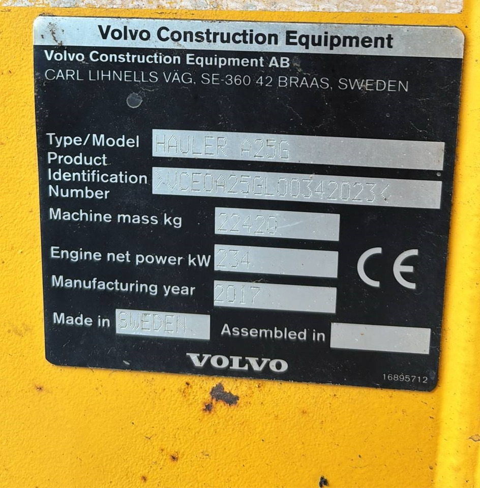 Volvo A 25 G (Under Preparation) - Nivelkippiauto: kuva Volvo A 25 G (Under Preparation) - Nivelkippiauto Volvo A 25 G (Under Preparation) - Nivelkippiauto: kuva Volvo A 25 G (Under Preparation) - Nivelkippiauto