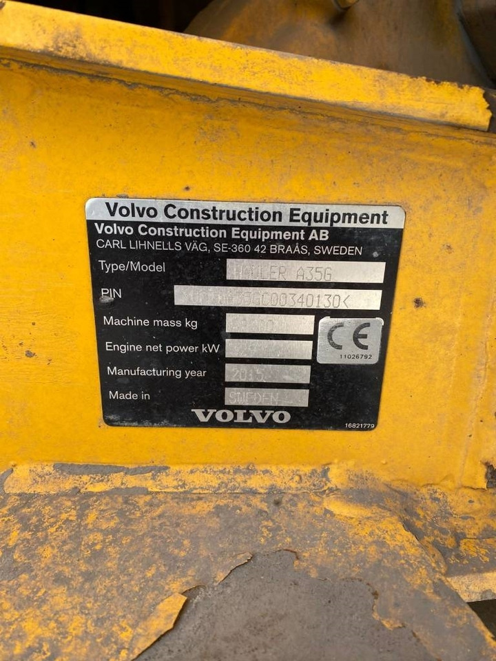 Volvo A 35 G (Under Preparation) - Nivelkippiauto: kuva Volvo A 35 G (Under Preparation) - Nivelkippiauto Volvo A 35 G (Under Preparation) - Nivelkippiauto: kuva Volvo A 35 G (Under Preparation) - Nivelkippiauto
