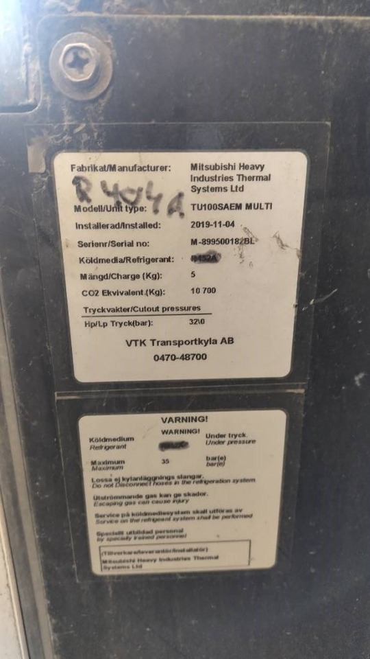 Mitsubishi TU100 SAEM Multi kylmäkone  - Moottori - Kuorma-auto: kuva Mitsubishi TU100 SAEM Multi kylmäkone  - Moottori - Kuorma-auto Mitsubishi TU100 SAEM Multi kylmäkone  - Moottori - Kuorma-auto: kuva Mitsubishi TU100 SAEM Multi kylmäkone  - Moottori - Kuorma-auto