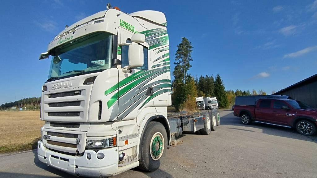 Scania R500 8x4 ilmajousi alusta - Kuorma-auto alusta: kuva Scania R500 8x4 ilmajousi alusta - Kuorma-auto alusta Scania R500 8x4 ilmajousi alusta - Kuorma-auto alusta: kuva Scania R500 8x4 ilmajousi alusta - Kuorma-auto alusta