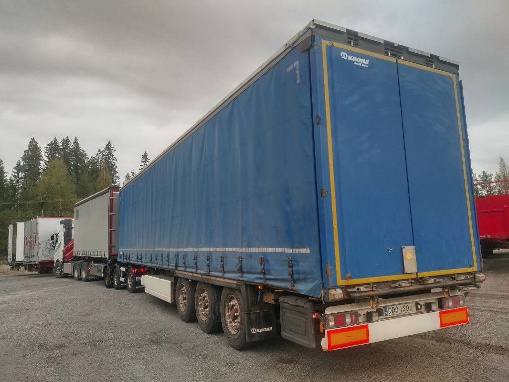 Pressukapellipuoliperävaunu VAK + Krone Vslider+ krone nordic, 2,90m sisäk.: kuva Pressukapellipuoliperävaunu VAK + Krone Vslider+ krone nordic, 2,90m sisäk.