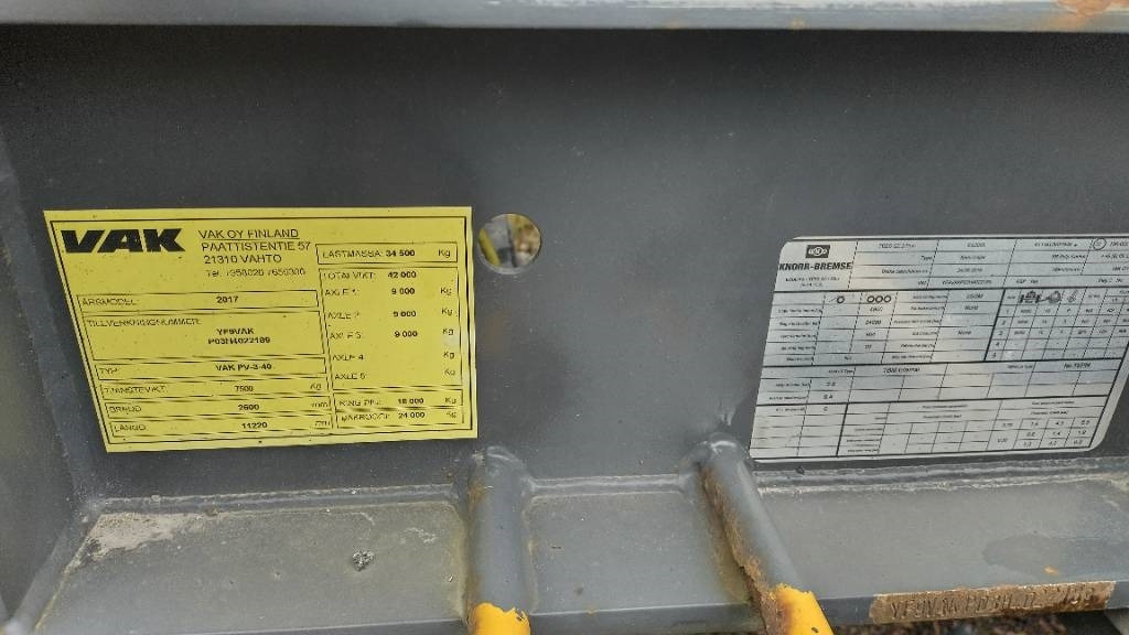 VAK V-Slider pressulinkki  - Pressukapellipuoliperävaunu: kuva VAK V-Slider pressulinkki  - Pressukapellipuoliperävaunu VAK V-Slider pressulinkki  - Pressukapellipuoliperävaunu: kuva VAK V-Slider pressulinkki  - Pressukapellipuoliperävaunu