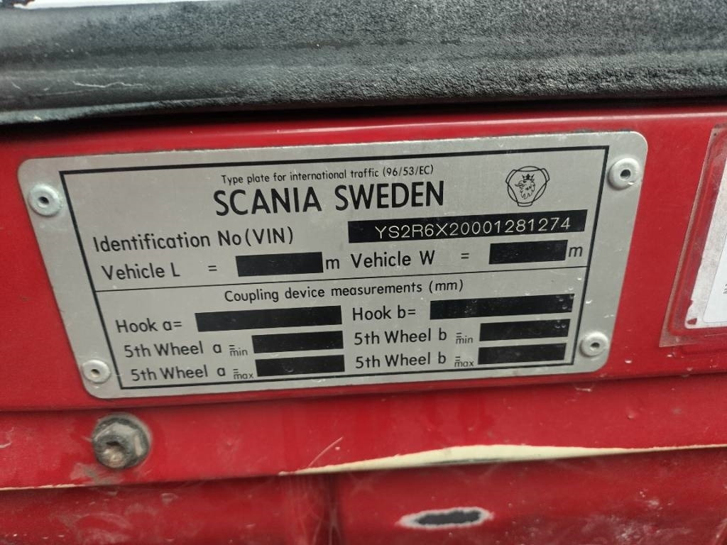 Vetopöytäauto Scania R164 6x2 vetoauto,täysilma,manuaali: kuva Vetopöytäauto Scania R164 6x2 vetoauto,täysilma,manuaali
