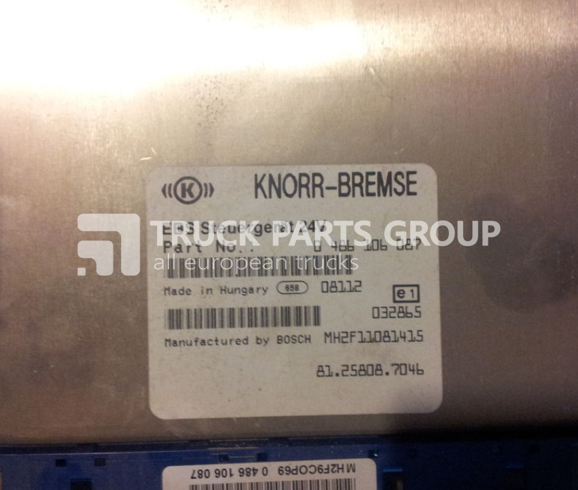 MAN TGA, TGX, Control unit EBS, EDC, ECU, 81258087026, 0486106071, 5/8 control unit - Ohjainyksikkö - Kuorma-auto: kuva MAN TGA, TGX, Control unit EBS, EDC, ECU, 81258087026, 0486106071, 5/8 control unit - Ohjainyksikkö - Kuorma-auto MAN TGA, TGX, Control unit EBS, EDC, ECU, 81258087026, 0486106071, 5/8 control unit - Ohjainyksikkö - Kuorma-auto: kuva MAN TGA, TGX, Control unit EBS, EDC, ECU, 81258087026, 0486106071, 5/8 control unit - Ohjainyksikkö - Kuorma-auto