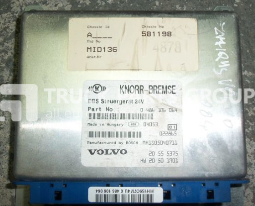 VOLVO FH12 ECU, EDC, EBS Control unit 20555375, 0486106064, 20410009, control unit - Ohjainyksikkö - Kuorma-auto: kuva VOLVO FH12 ECU, EDC, EBS Control unit 20555375, 0486106064, 20410009, control unit - Ohjainyksikkö - Kuorma-auto VOLVO FH12 ECU, EDC, EBS Control unit 20555375, 0486106064, 20410009, control unit - Ohjainyksikkö - Kuorma-auto: kuva VOLVO FH12 ECU, EDC, EBS Control unit 20555375, 0486106064, 20410009, control unit - Ohjainyksikkö - Kuorma-auto