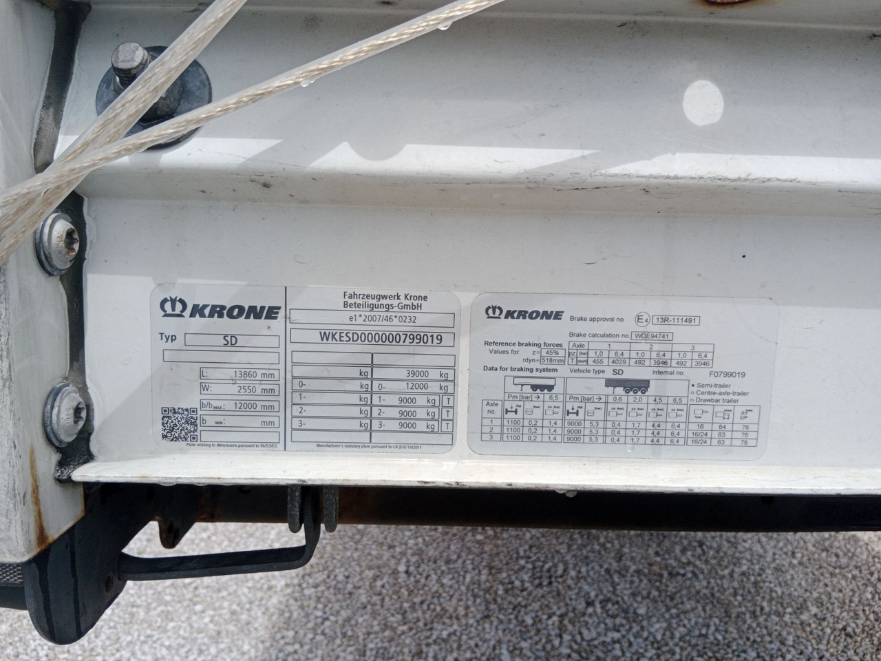 KRONE  - Pressukapellipuoliperävaunu: kuva KRONE  - Pressukapellipuoliperävaunu KRONE  - Pressukapellipuoliperävaunu: kuva KRONE  - Pressukapellipuoliperävaunu