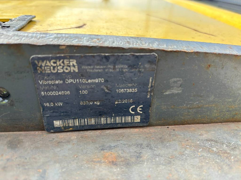 WACKER NEUSON DPU110Lem970 - Tärylevy: kuva WACKER NEUSON DPU110Lem970 - Tärylevy WACKER NEUSON DPU110Lem970 - Tärylevy: kuva WACKER NEUSON DPU110Lem970 - Tärylevy