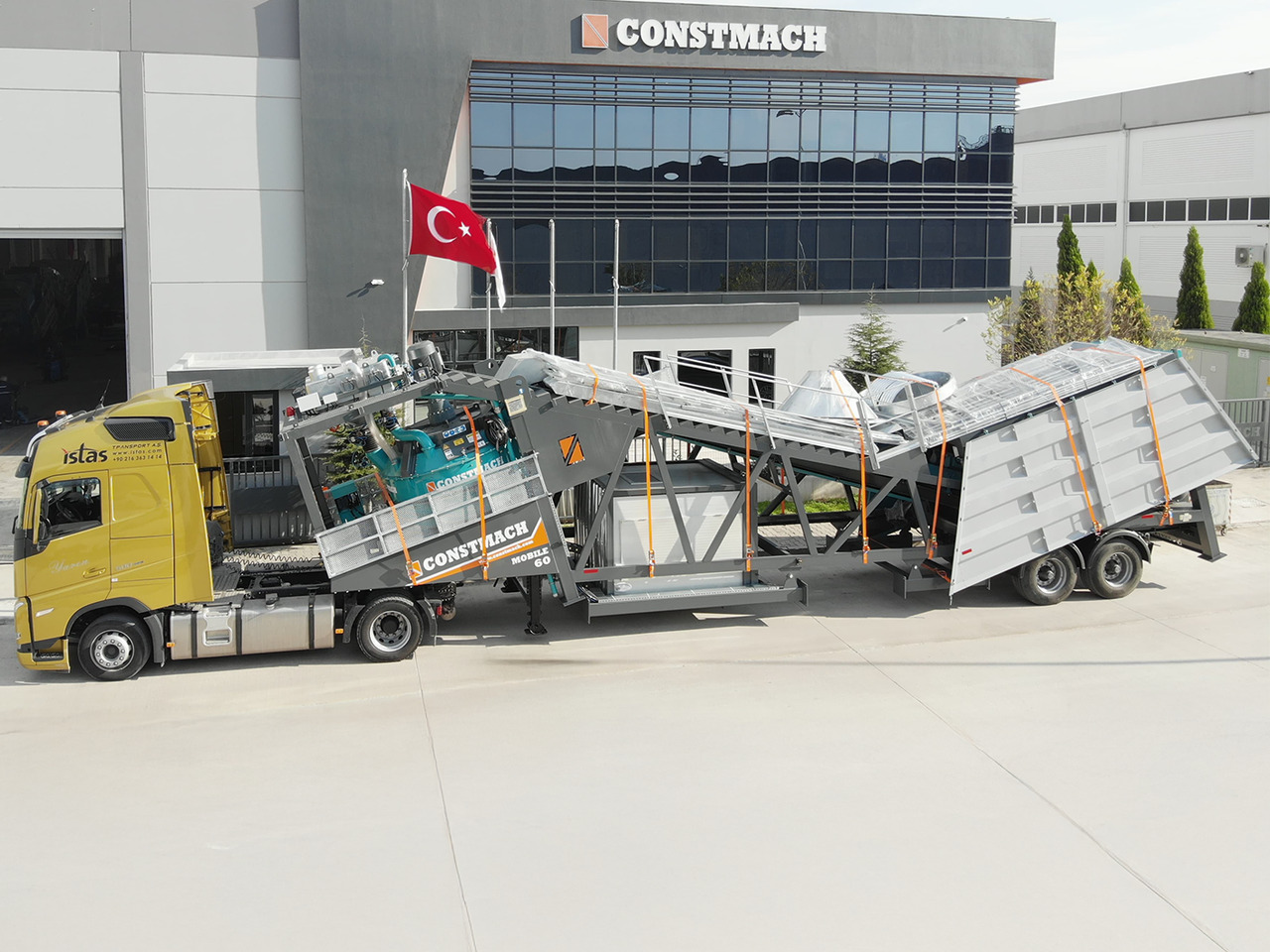 Constmach Centrale à Béton Mobile de 60 m³/h - Betoniasema: kuva Constmach Centrale à Béton Mobile de 60 m³/h - Betoniasema Constmach Centrale à Béton Mobile de 60 m³/h - Betoniasema: kuva Constmach Centrale à Béton Mobile de 60 m³/h - Betoniasema