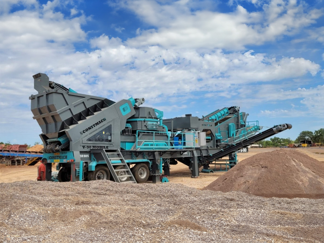 Constmach Concasseur À Impact À Axe Vertical Mobile D'une Capacité De 250 T/H - Mobiilimurskain: kuva Constmach Concasseur À Impact À Axe Vertical Mobile D'une Capacité De 250 T/H - Mobiilimurskain Constmach Concasseur À Impact À Axe Vertical Mobile D'une Capacité De 250 T/H - Mobiilimurskain: kuva Constmach Concasseur À Impact À Axe Vertical Mobile D'une Capacité De 250 T/H - Mobiilimurskain