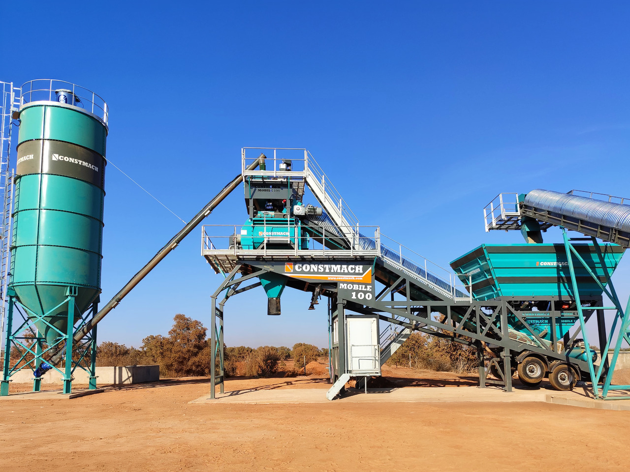 Uusi Betoniasema Constmach Mobile Betonmischanlage mit 100 m³/h: kuva Uusi Betoniasema Constmach Mobile Betonmischanlage mit 100 m³/h Uusi Betoniasema Constmach Mobile Betonmischanlage mit 100 m³/h: kuva Uusi Betoniasema Constmach Mobile Betonmischanlage mit 100 m³/h