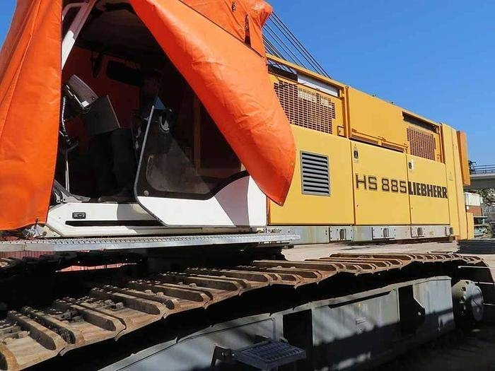 Liebherr HS885HD + BAUER CUTTER - 38 METERS - Telaketjunosturi: kuva Liebherr HS885HD + BAUER CUTTER - 38 METERS - Telaketjunosturi Liebherr HS885HD + BAUER CUTTER - 38 METERS - Telaketjunosturi: kuva Liebherr HS885HD + BAUER CUTTER - 38 METERS - Telaketjunosturi