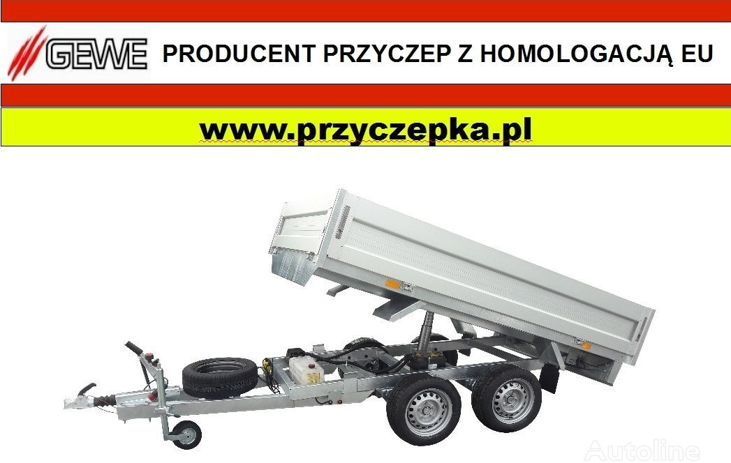Gewe P3500 F/3 Kiper elektryczny, wywrot do tyłu - Kippiauto perävaunu: kuva Gewe P3500 F/3 Kiper elektryczny, wywrot do tyłu - Kippiauto perävaunu Gewe P3500 F/3 Kiper elektryczny, wywrot do tyłu - Kippiauto perävaunu: kuva Gewe P3500 F/3 Kiper elektryczny, wywrot do tyłu - Kippiauto perävaunu