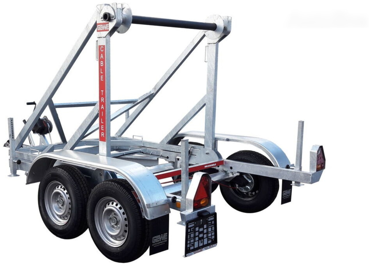 Gewe Przyczepa kablowa P3500 D/1 do przewozu bębnów kablowych - Kaapelivaunu: kuva Gewe Przyczepa kablowa P3500 D/1 do przewozu bębnów kablowych - Kaapelivaunu Gewe Przyczepa kablowa P3500 D/1 do przewozu bębnów kablowych - Kaapelivaunu: kuva Gewe Przyczepa kablowa P3500 D/1 do przewozu bębnów kablowych - Kaapelivaunu