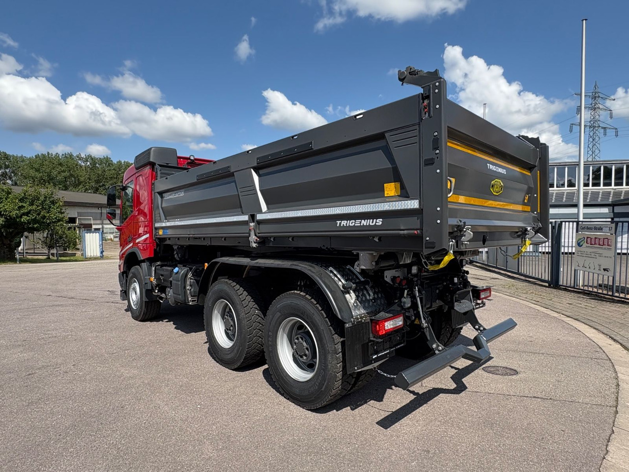Kippiauto kuorma-auto Volvo FMX 500 6x4  X-High Meiller Trigenius D316: kuva Kippiauto kuorma-auto Volvo FMX 500 6x4  X-High Meiller Trigenius D316
