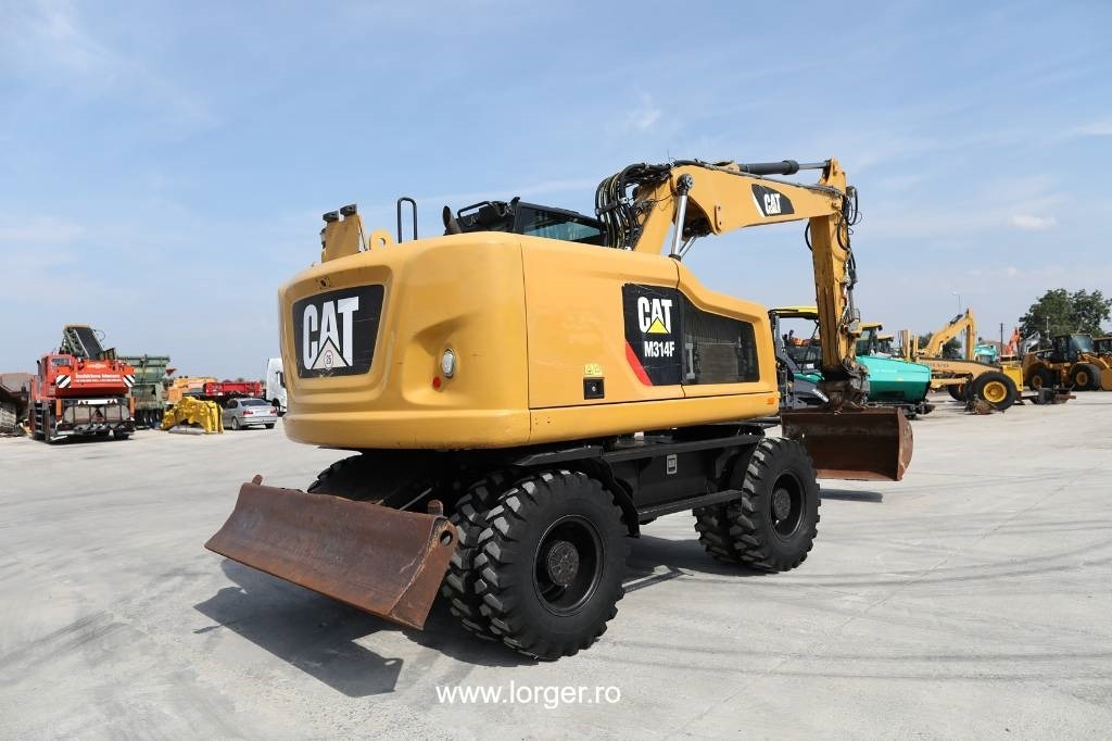 CAT M 314 F - Pyöräalustainen kaivinkone: kuva CAT M 314 F - Pyöräalustainen kaivinkone CAT M 314 F - Pyöräalustainen kaivinkone: kuva CAT M 314 F - Pyöräalustainen kaivinkone