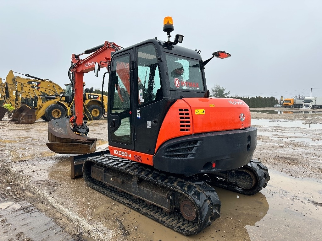 Kubota KX 080-4 ENGCON - Minikuormaaja: kuva Kubota KX 080-4 ENGCON - Minikuormaaja Kubota KX 080-4 ENGCON - Minikuormaaja: kuva Kubota KX 080-4 ENGCON - Minikuormaaja