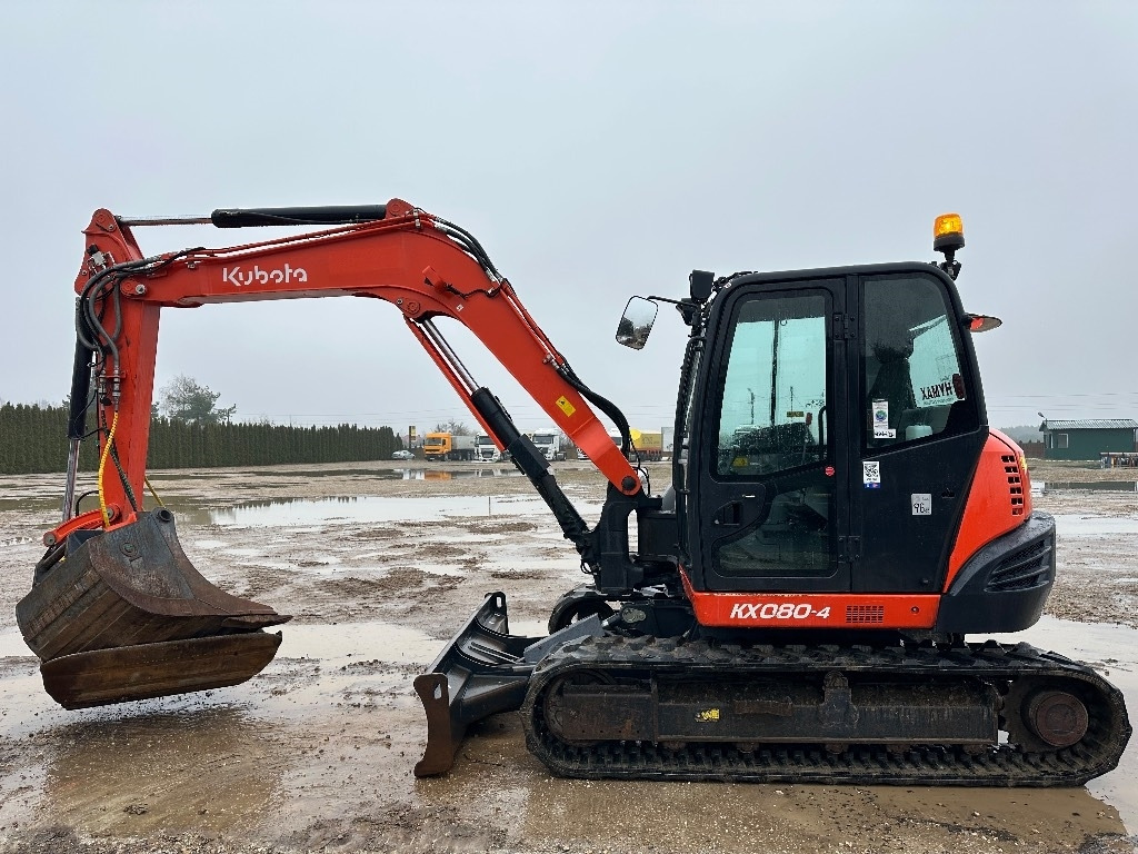 Kubota KX 080-4 ENGCON - Minikuormaaja: kuva Kubota KX 080-4 ENGCON - Minikuormaaja Kubota KX 080-4 ENGCON - Minikuormaaja: kuva Kubota KX 080-4 ENGCON - Minikuormaaja
