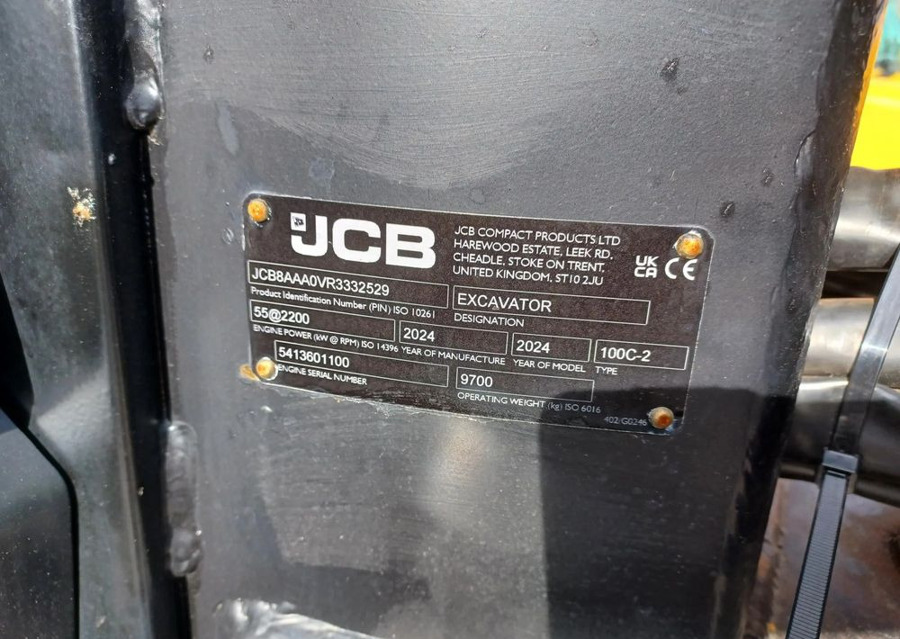 JCB Minikoparka gąsienicowa 100C-2 - Telakaivukone: kuva  JCB Minikoparka gąsienicowa 100C-2 - Telakaivukone JCB Minikoparka gąsienicowa 100C-2 - Telakaivukone: kuva  JCB Minikoparka gąsienicowa 100C-2 - Telakaivukone