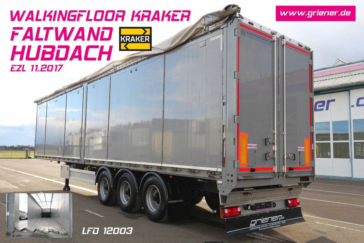 Kraker CF-Z / 10 mm / 89 m³ / seitliche türen FALTWAND - Moving floor puoliperävaunu: kuva Kraker CF-Z / 10 mm / 89 m³ / seitliche türen FALTWAND - Moving floor puoliperävaunu Kraker CF-Z / 10 mm / 89 m³ / seitliche türen FALTWAND - Moving floor puoliperävaunu: kuva Kraker CF-Z / 10 mm / 89 m³ / seitliche türen FALTWAND - Moving floor puoliperävaunu
