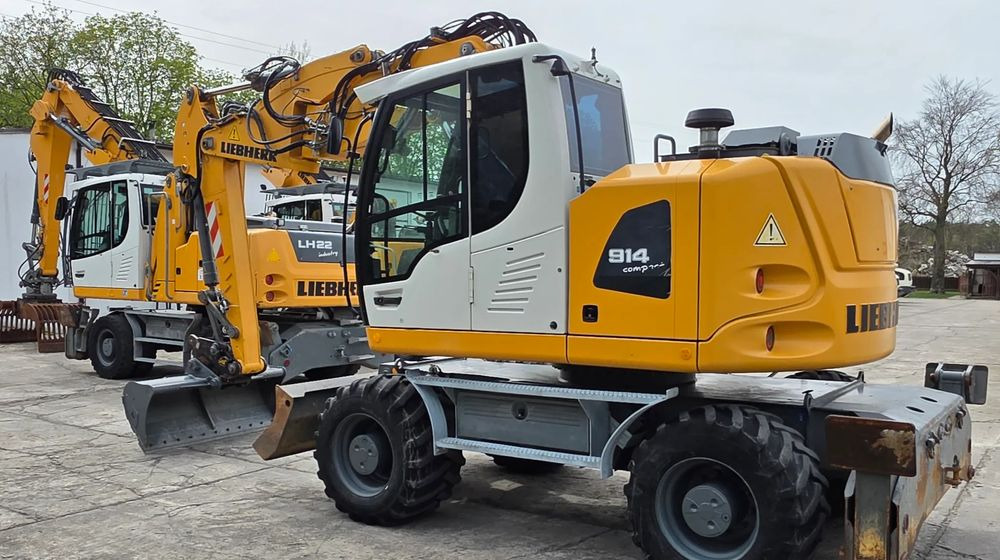 Liebherr A 914 COMPACT - Pyöräalustainen kaivinkone: kuva Liebherr A 914 COMPACT - Pyöräalustainen kaivinkone Liebherr A 914 COMPACT - Pyöräalustainen kaivinkone: kuva Liebherr A 914 COMPACT - Pyöräalustainen kaivinkone