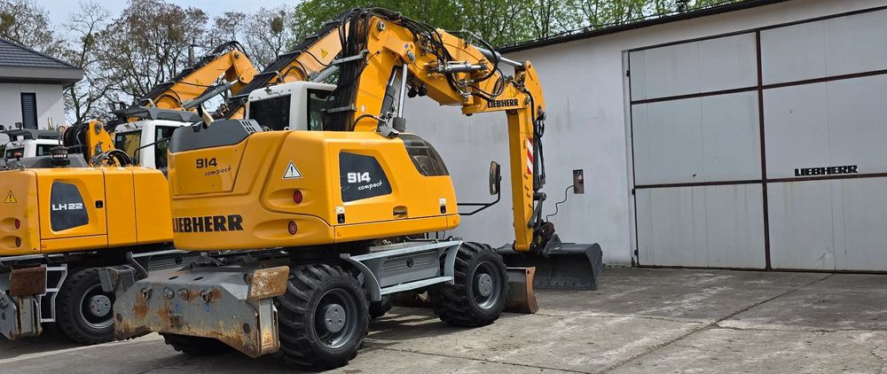Liebherr A 914 COMPACT - Pyöräalustainen kaivinkone: kuva Liebherr A 914 COMPACT - Pyöräalustainen kaivinkone Liebherr A 914 COMPACT - Pyöräalustainen kaivinkone: kuva Liebherr A 914 COMPACT - Pyöräalustainen kaivinkone