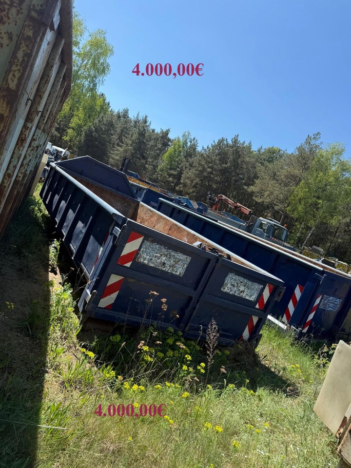 Abrollcontainer Stahl 20-24 m³/Heckklappe - Vaihtolava: kuva Abrollcontainer Stahl 20-24 m³/Heckklappe - Vaihtolava Abrollcontainer Stahl 20-24 m³/Heckklappe - Vaihtolava: kuva Abrollcontainer Stahl 20-24 m³/Heckklappe - Vaihtolava