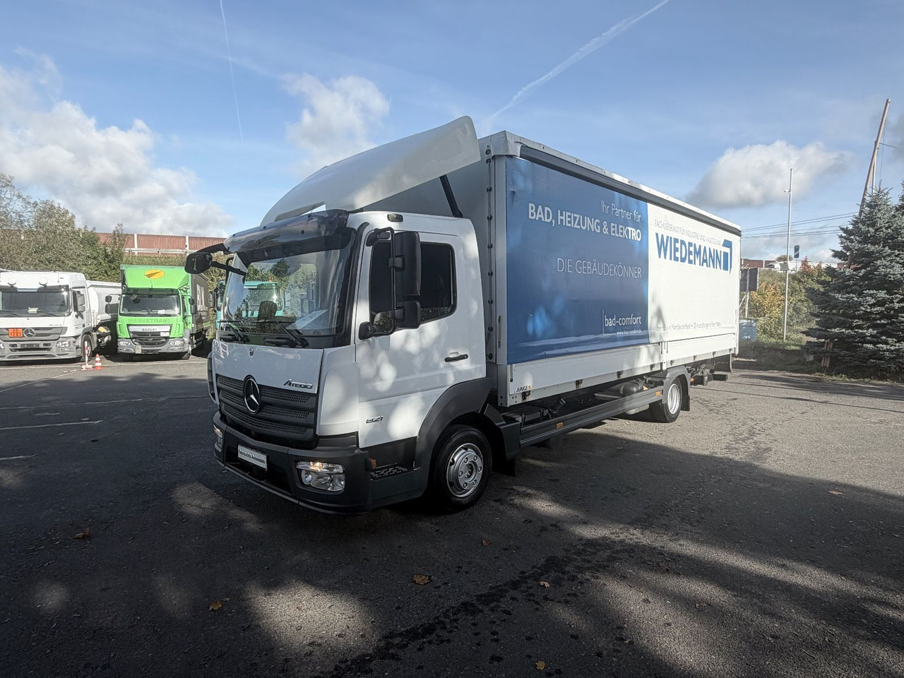 Mercedes-Benz Atego 821 Klima Lbw Tempoamt - Pressukapelli kuorma-auto: kuva Mercedes-Benz Atego 821 Klima Lbw Tempoamt - Pressukapelli kuorma-auto Mercedes-Benz Atego 821 Klima Lbw Tempoamt - Pressukapelli kuorma-auto: kuva Mercedes-Benz Atego 821 Klima Lbw Tempoamt - Pressukapelli kuorma-auto