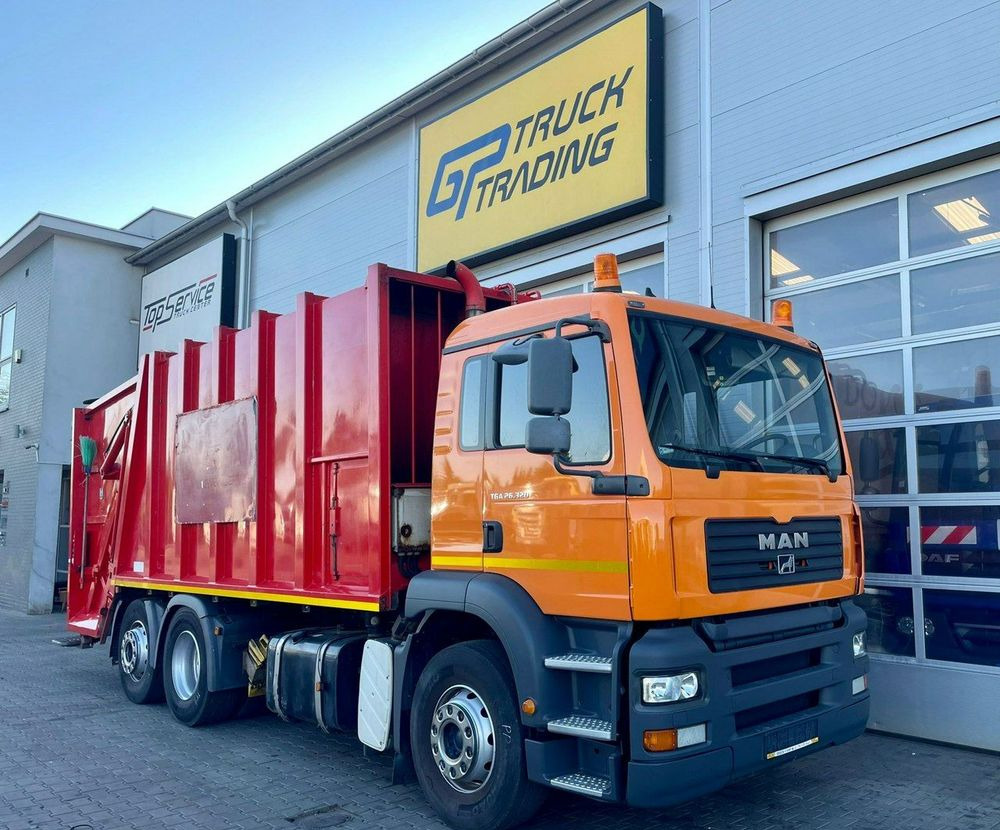 MAN TGA 26.320 - Roska-auto: kuva  MAN TGA 26.320 - Roska-auto MAN TGA 26.320 - Roska-auto: kuva  MAN TGA 26.320 - Roska-auto