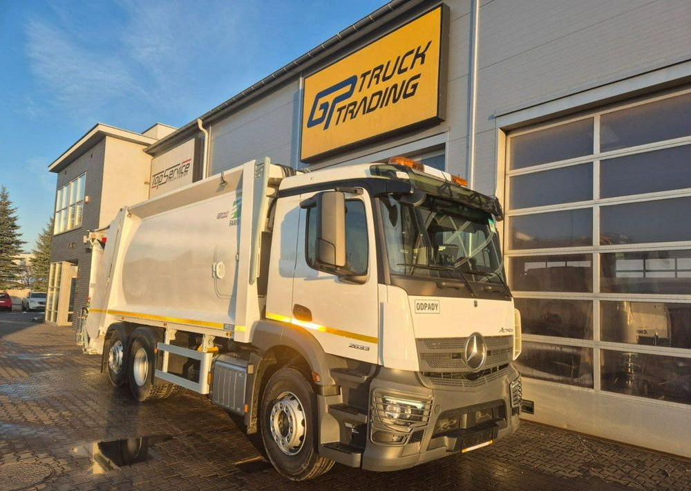 Mercedes-Benz Actros 2633, śmieciarka Farid - Roska-auto: kuva  Mercedes-Benz Actros 2633, śmieciarka Farid - Roska-auto Mercedes-Benz Actros 2633, śmieciarka Farid - Roska-auto: kuva  Mercedes-Benz Actros 2633, śmieciarka Farid - Roska-auto