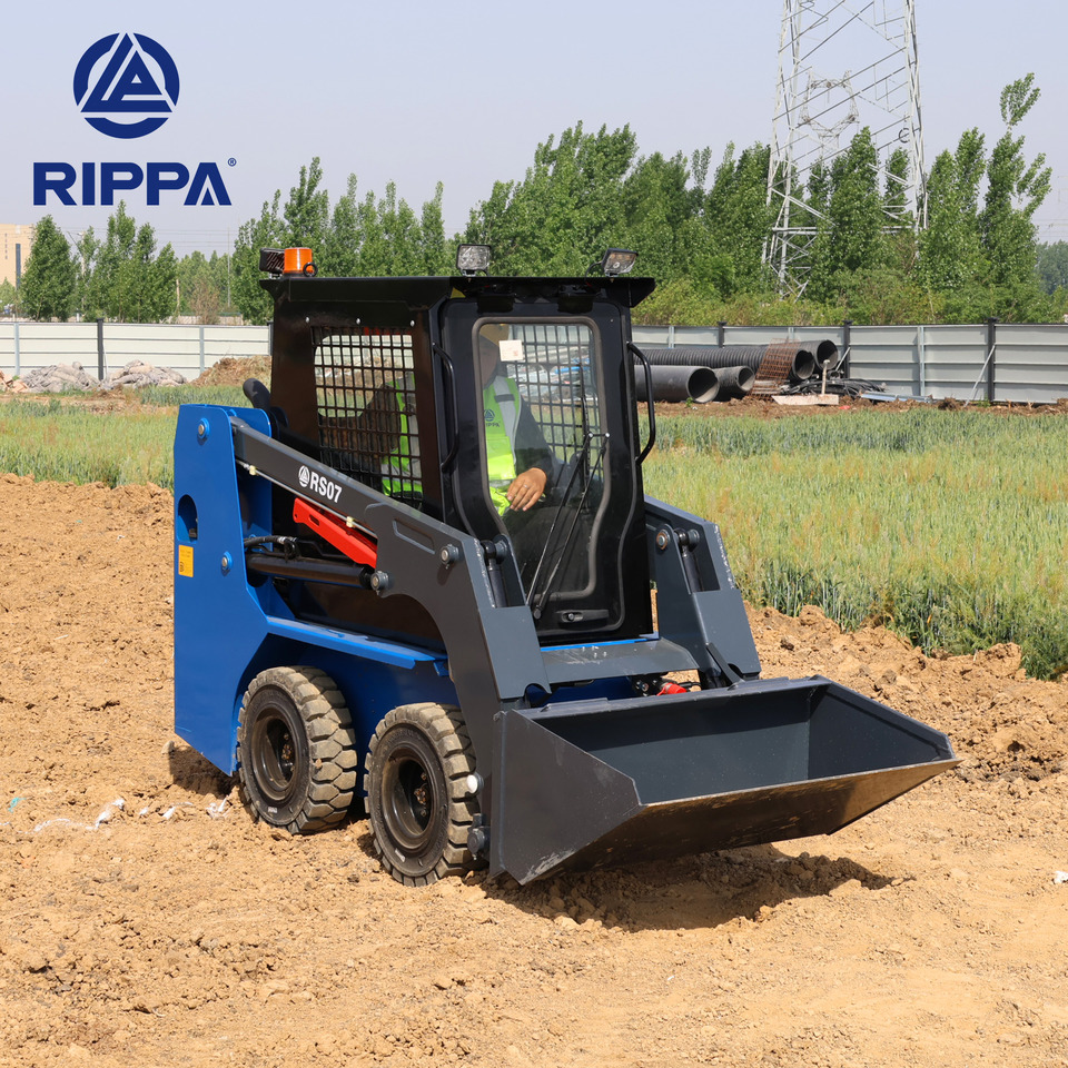 Rippa RS07 New Skid Steer Loader | Cheap Price | CE Certified | Fast Shipping - Liukuohjattu kuormaaja: kuva Rippa RS07 New Skid Steer Loader | Cheap Price | CE Certified | Fast Shipping - Liukuohjattu kuormaaja Rippa RS07 New Skid Steer Loader | Cheap Price | CE Certified | Fast Shipping - Liukuohjattu kuormaaja: kuva Rippa RS07 New Skid Steer Loader | Cheap Price | CE Certified | Fast Shipping - Liukuohjattu kuormaaja