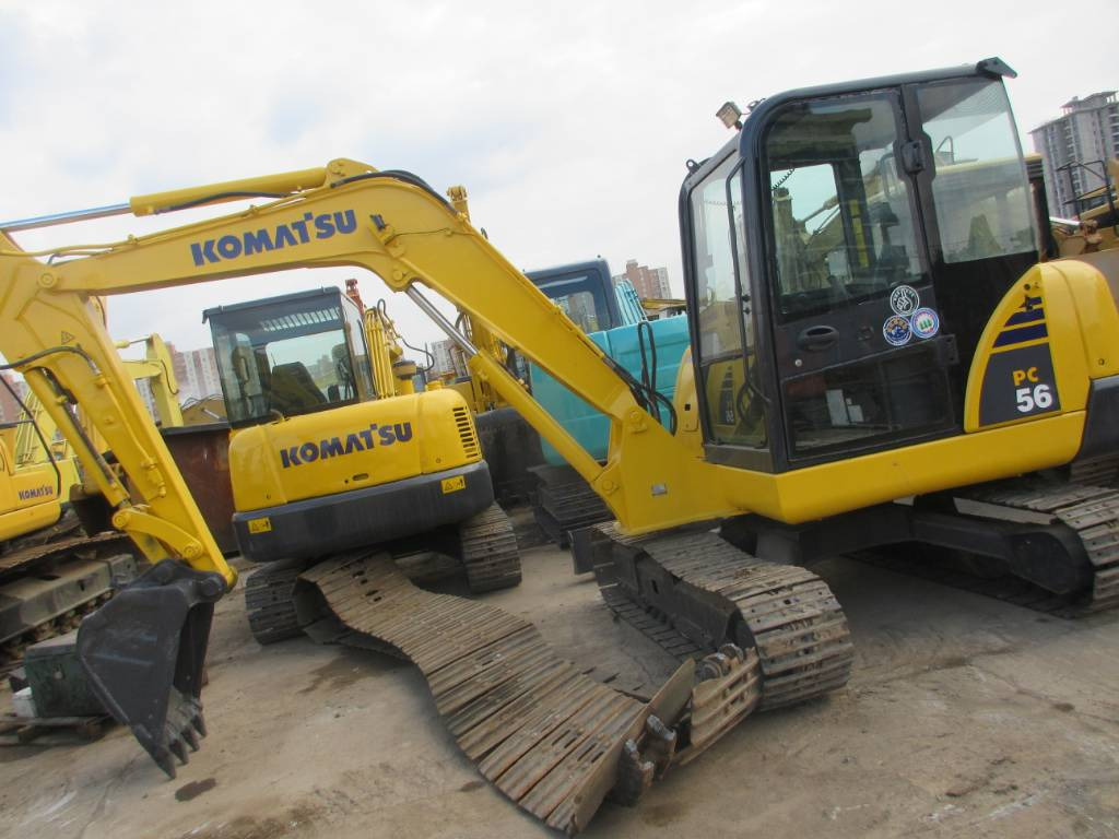 Komatsu PC56 - Minikuormaaja: kuva Komatsu PC56 - Minikuormaaja Komatsu PC56 - Minikuormaaja: kuva Komatsu PC56 - Minikuormaaja