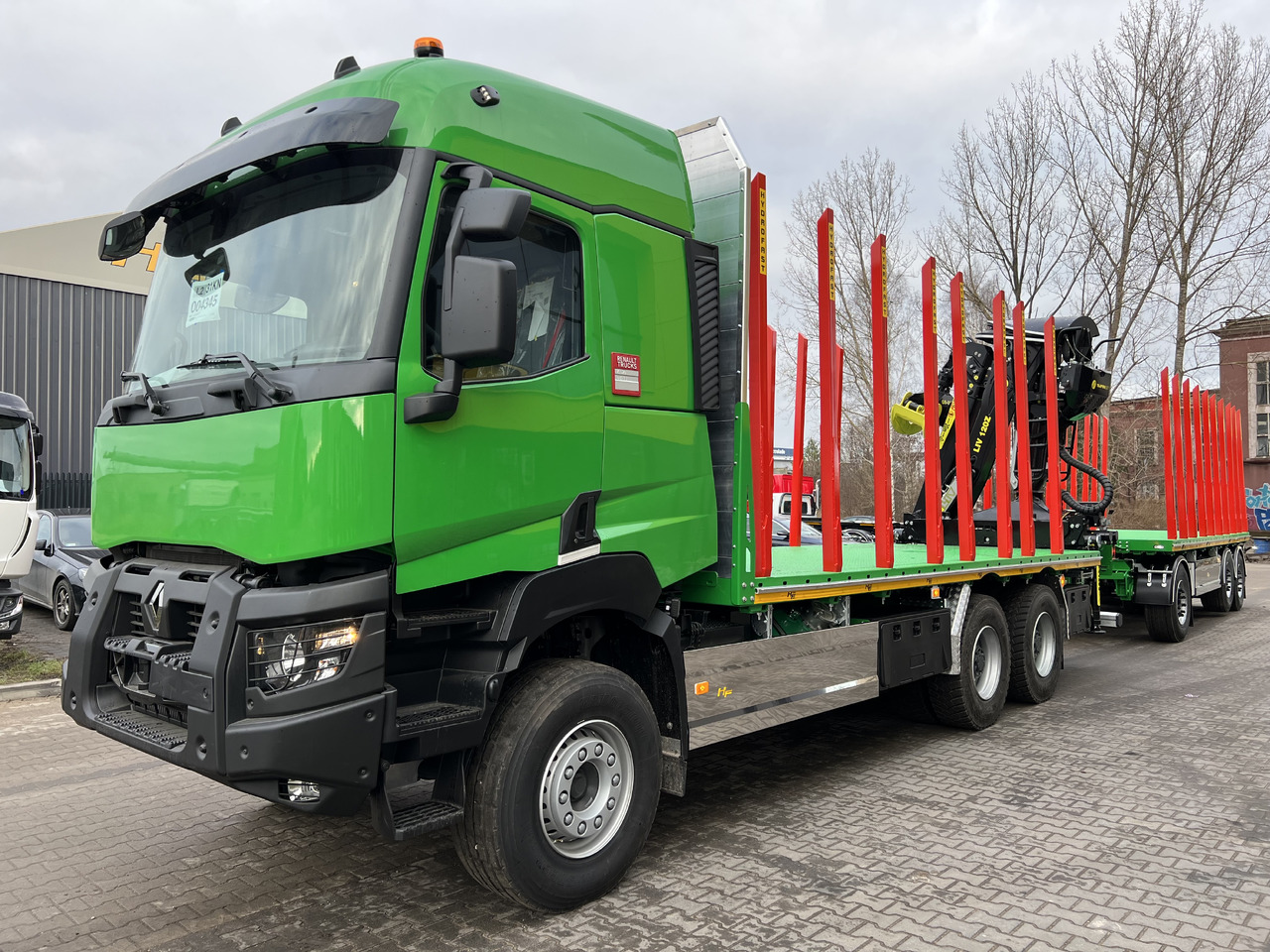 RENAULT Gama K 520 6x4 zabudowa platforma 3 osiowa z żurawiem - Puuauto, Nosturiauto: kuva RENAULT Gama K 520 6x4 zabudowa platforma 3 osiowa z żurawiem - Puuauto, Nosturiauto RENAULT Gama K 520 6x4 zabudowa platforma 3 osiowa z żurawiem - Puuauto, Nosturiauto: kuva RENAULT Gama K 520 6x4 zabudowa platforma 3 osiowa z żurawiem - Puuauto, Nosturiauto
