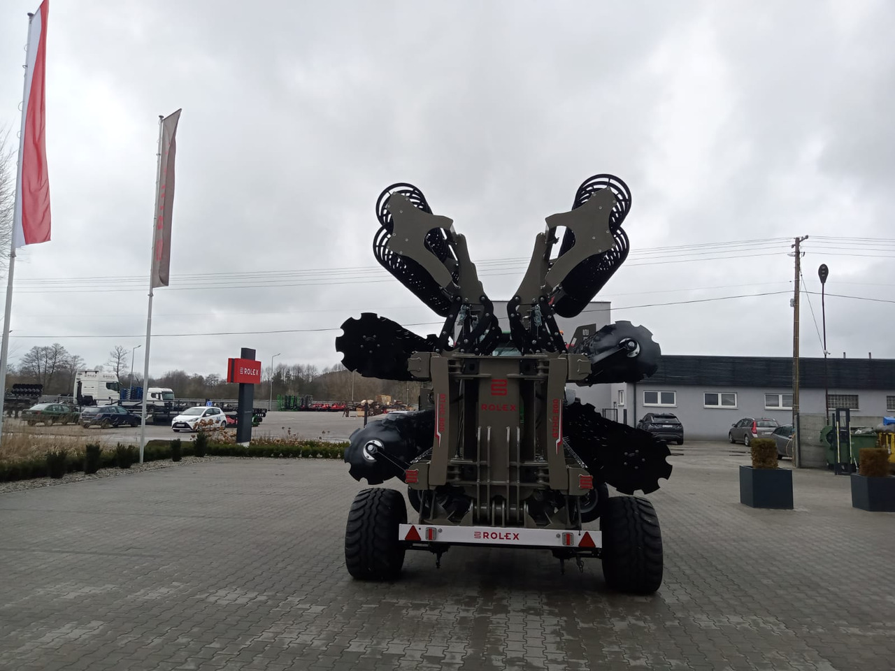 Uusi Lautasäes ROLEX Scheibenegge / Disc harrow / Dechaumeur à disques / Erpice a dischi / Grada de discos /Дисковая борона / Brona talerzowa 8 m: kuva Uusi Lautasäes ROLEX Scheibenegge / Disc harrow / Dechaumeur à disques / Erpice a dischi / Grada de discos /Дисковая борона / Brona talerzowa 8 m