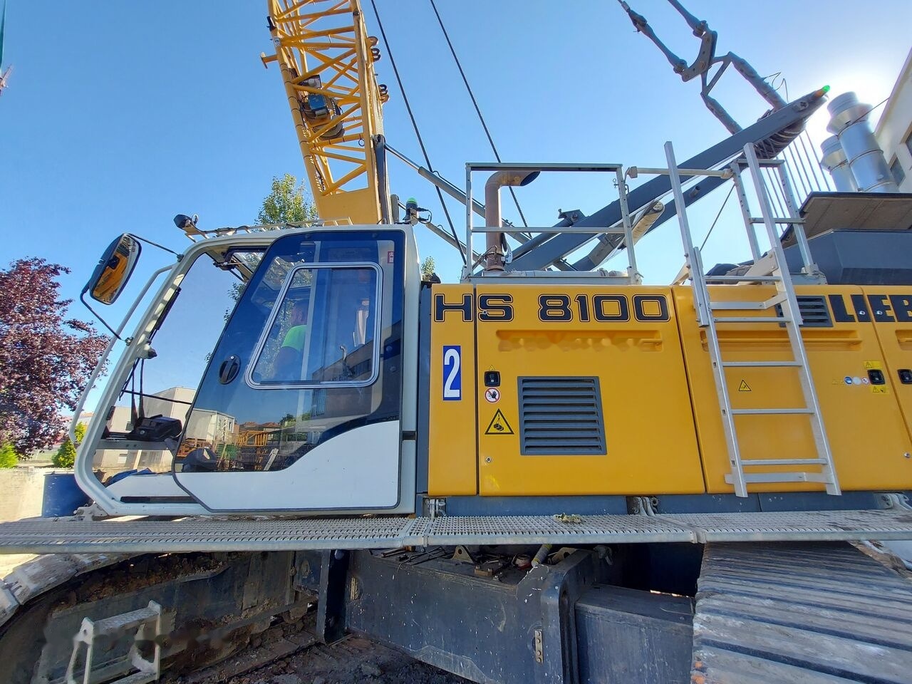 Liebherr HS 8100 HD - Telaketjunosturi: kuva Liebherr HS 8100 HD - Telaketjunosturi Liebherr HS 8100 HD - Telaketjunosturi: kuva Liebherr HS 8100 HD - Telaketjunosturi