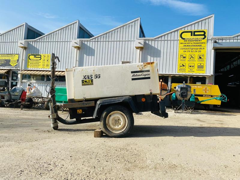 ATLAS COPCO XAS 56 Compresseur d'air sur roues - Ilmakompressori: kuva ATLAS COPCO XAS 56 Compresseur d'air sur roues - Ilmakompressori ATLAS COPCO XAS 56 Compresseur d'air sur roues - Ilmakompressori: kuva ATLAS COPCO XAS 56 Compresseur d'air sur roues - Ilmakompressori