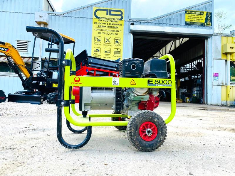 PRAMAC E8000 Groupe électrogène - Sähkögeneraattori: kuva PRAMAC E8000 Groupe électrogène - Sähkögeneraattori PRAMAC E8000 Groupe électrogène - Sähkögeneraattori: kuva PRAMAC E8000 Groupe électrogène - Sähkögeneraattori