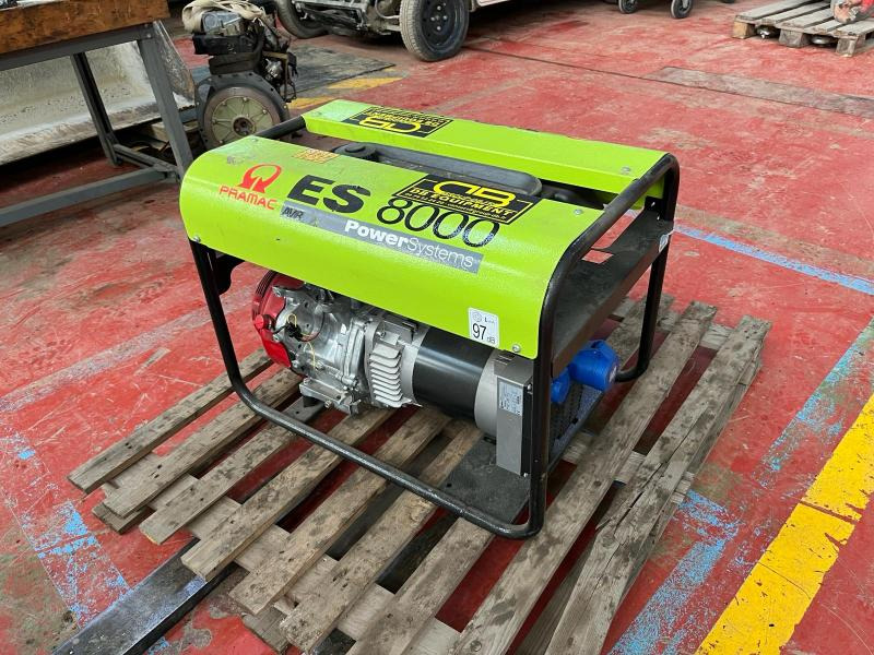 PRAMAC Groupe électrogène ES 8000 (NET DE TVA) - Sähkögeneraattori: kuva PRAMAC Groupe électrogène ES 8000 (NET DE TVA) - Sähkögeneraattori PRAMAC Groupe électrogène ES 8000 (NET DE TVA) - Sähkögeneraattori: kuva PRAMAC Groupe électrogène ES 8000 (NET DE TVA) - Sähkögeneraattori