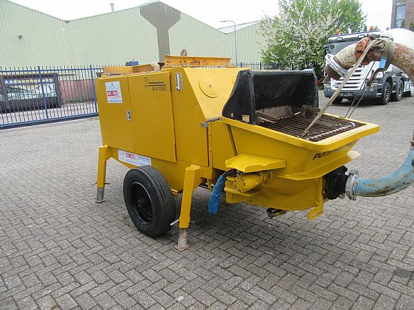 Hinattava betonipumppu 2014 PUTZMEISTER BSA 1005 DC- concrete pump.: kuva Hinattava betonipumppu 2014 PUTZMEISTER BSA 1005 DC- concrete pump.
