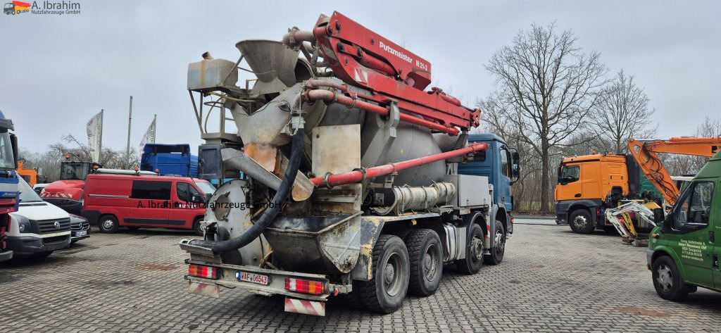 Kuljetuspumppu Mercedes-Benz 3241 PM 21-3   Liebherr 7 cbm PUMI Putzmeister Liebherr: kuva Kuljetuspumppu Mercedes-Benz 3241 PM 21-3   Liebherr 7 cbm PUMI Putzmeister Liebherr