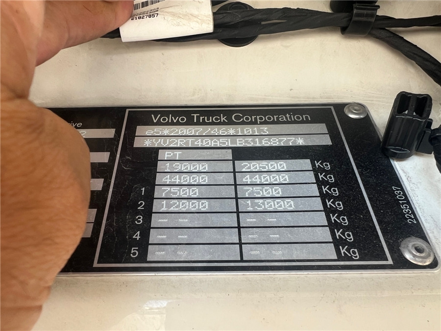 Vetopöytäauto Volvo FH500: kuva Vetopöytäauto Volvo FH500