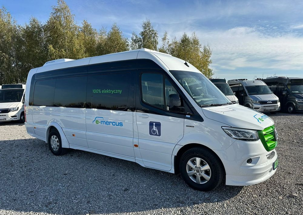 Mercedes-Benz eSprinter - Minibussi, Sähköbussi: kuva  Mercedes-Benz eSprinter - Minibussi, Sähköbussi Mercedes-Benz eSprinter - Minibussi, Sähköbussi: kuva  Mercedes-Benz eSprinter - Minibussi, Sähköbussi