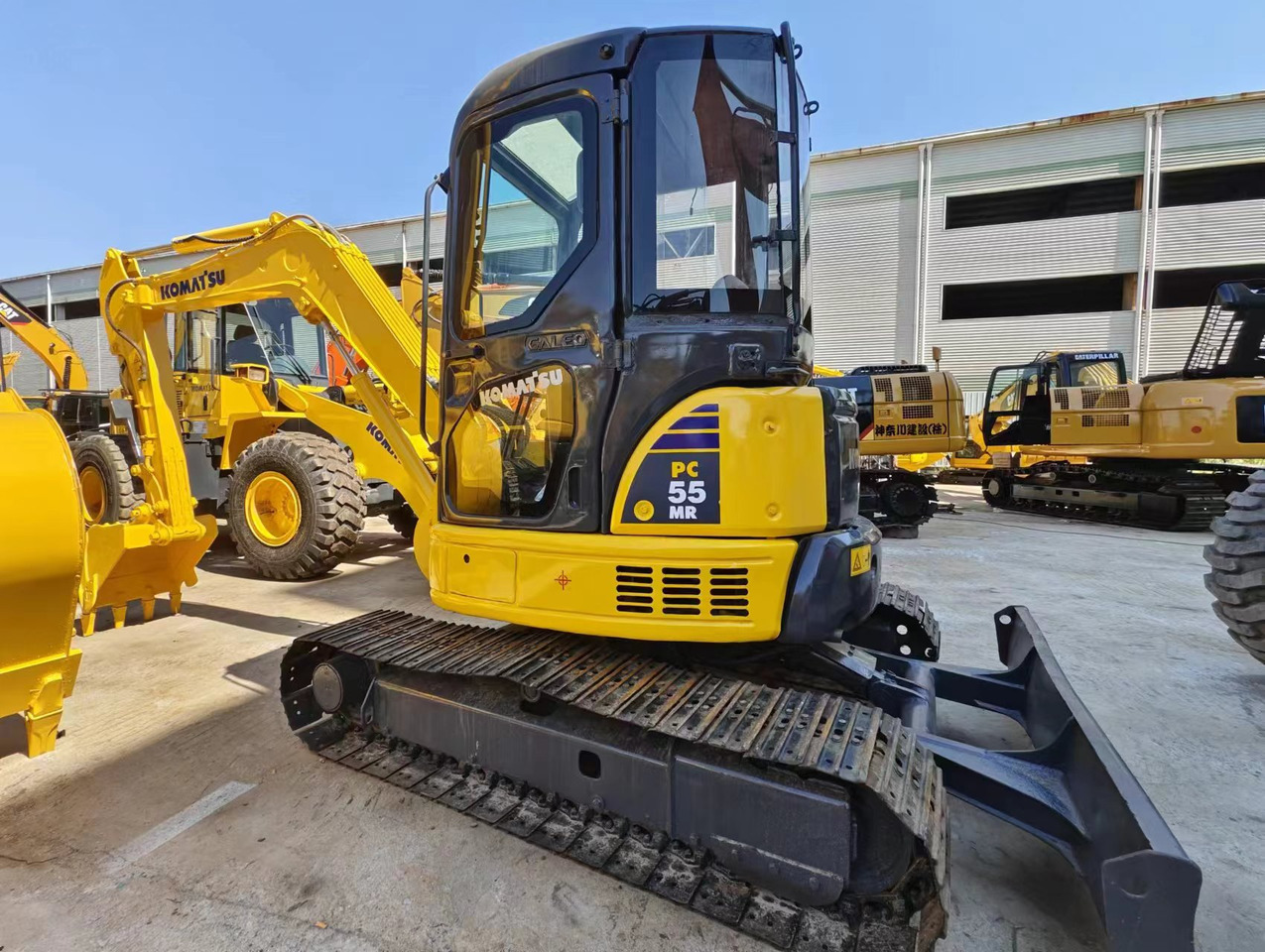 KOMATSU PC55MR - Minikuormaaja: kuva KOMATSU PC55MR - Minikuormaaja KOMATSU PC55MR - Minikuormaaja: kuva KOMATSU PC55MR - Minikuormaaja
