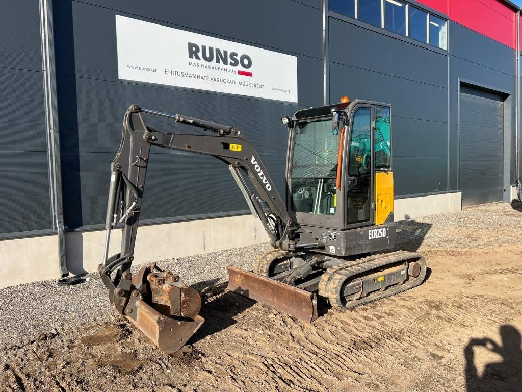 Volvo ECR 25 D - Minikuormaaja: kuva Volvo ECR 25 D - Minikuormaaja Volvo ECR 25 D - Minikuormaaja: kuva Volvo ECR 25 D - Minikuormaaja