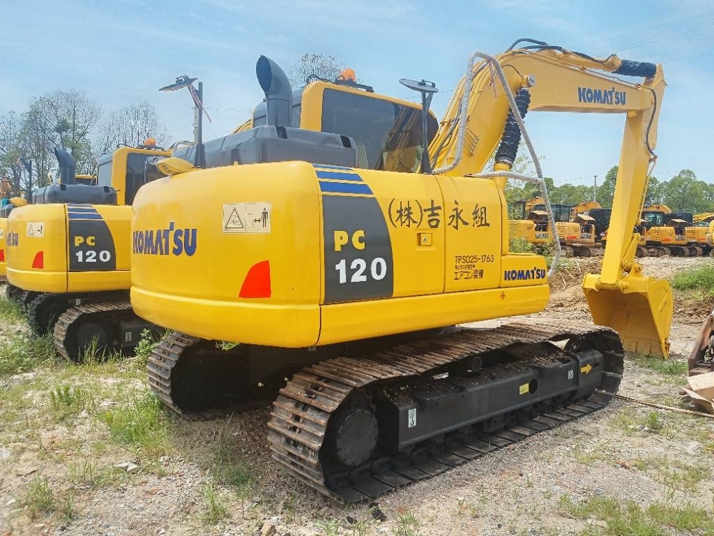 Komatsu PC 120  - Telakaivukone: kuva Komatsu PC 120  - Telakaivukone Komatsu PC 120  - Telakaivukone: kuva Komatsu PC 120  - Telakaivukone