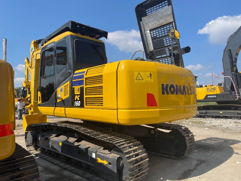Komatsu PC 160 LC - Telakaivukone: kuva Komatsu PC 160 LC - Telakaivukone Komatsu PC 160 LC - Telakaivukone: kuva Komatsu PC 160 LC - Telakaivukone